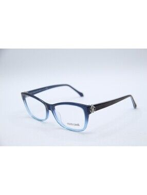 Roberto Cavalli Badia 5013 092 Blue Authentic Eyeglasses 54-15-140